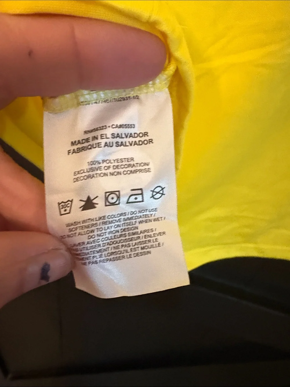 Nike Bright Yellow Atlanta SRVA Graphic Tee